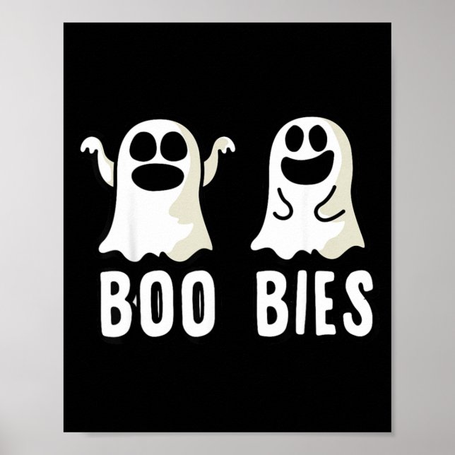Poster Fantasma das Boo-bies, Halloween Engraçado (Frente)