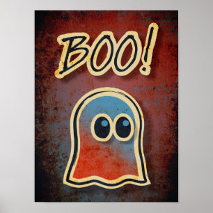 Poster Fantasma de Cuta BOO