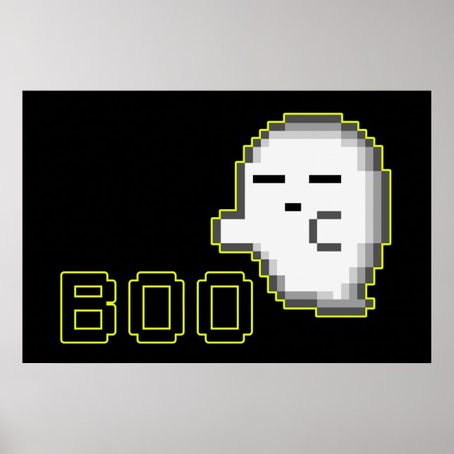 POSTER FANTASMA DE HALLOWEEN - BOO 2 (Frente)