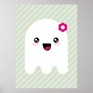 Póster Fantasma de Kawaii