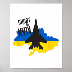 Poster Fantasma de Kiev - Piloto de Combate Mig 29 Ás da