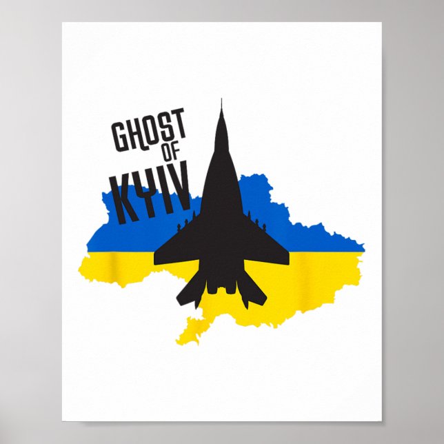 Poster Fantasma de Kiev - Piloto de Combate Mig 29 Ás da  (Frente)