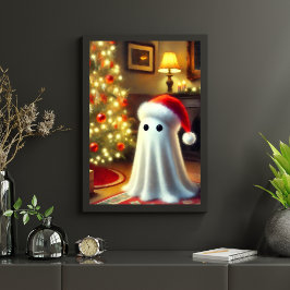 Poster Fantasma de Natal Spooky