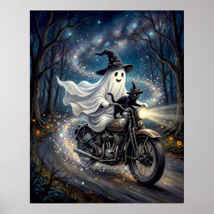 Poster Fantasma em Moto