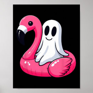 Poster Fantasma Em Uma Piscina Engraçada Verão Verão, Som