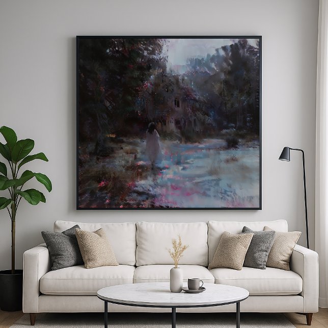 Poster Fantasma - Estilo de Impressionismo Escuro e Motiv (Criador carregado)