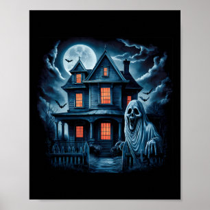 Poster Fantasma Fantasma Casa Fantasma Fria de Horror das