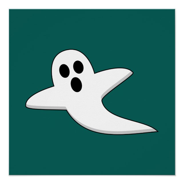 Póster Fantasma Fofo (Frente)