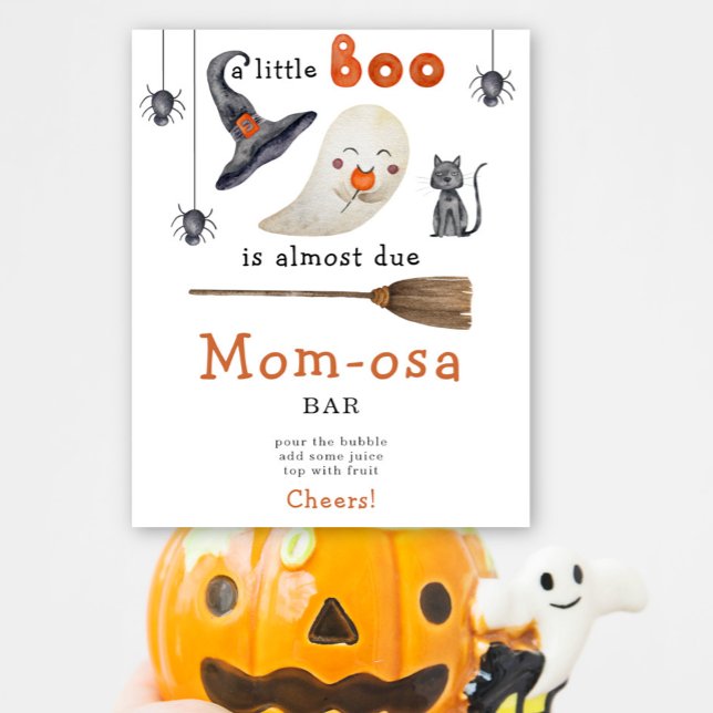 Poster Fantasma fofo - barra Momosa (Criador carregado)