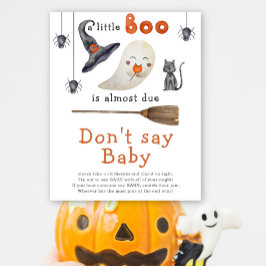 Poster Fantasma fofo - Não diga bebê