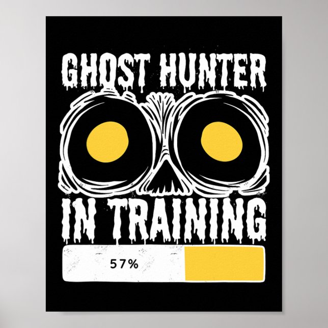 Poster Fantasma Hunter Em Formação Na Caça Ao Fantasma De (Frente)