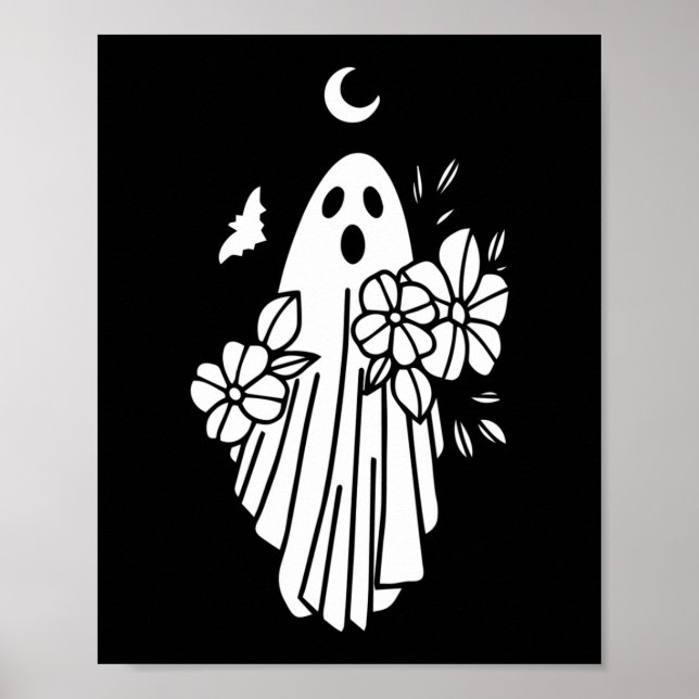 Poster Fantasma Noiva Preguiçosa Halloween Figurume Espír (Frente)