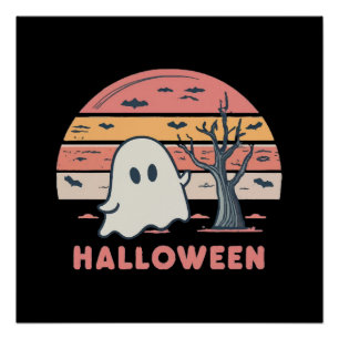 Póster fantasma rosa