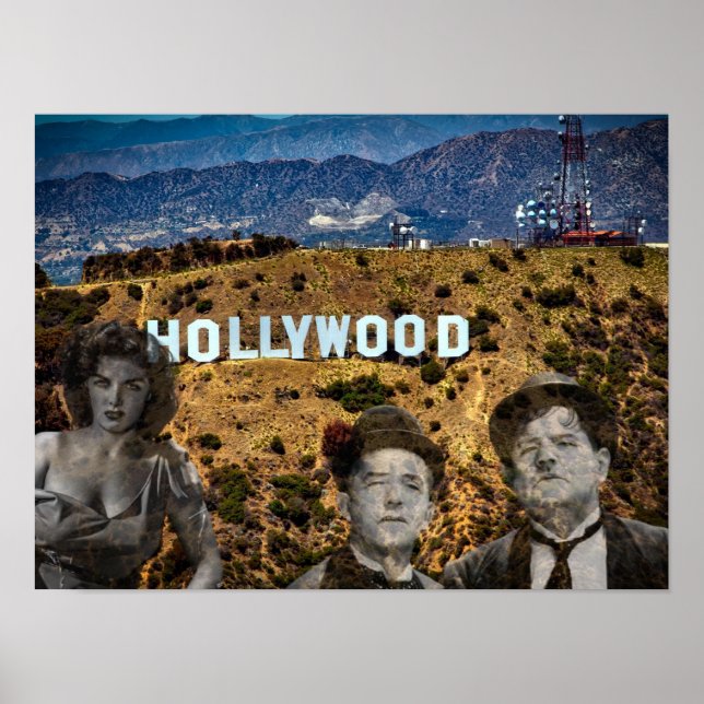 Poster Fantasmagoria de Hollywood (Frente)