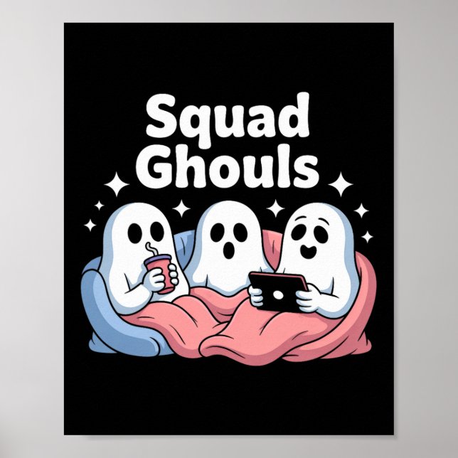Poster Fantasmas de Esquadrão Correspondentes ao Dia de a (Frente)