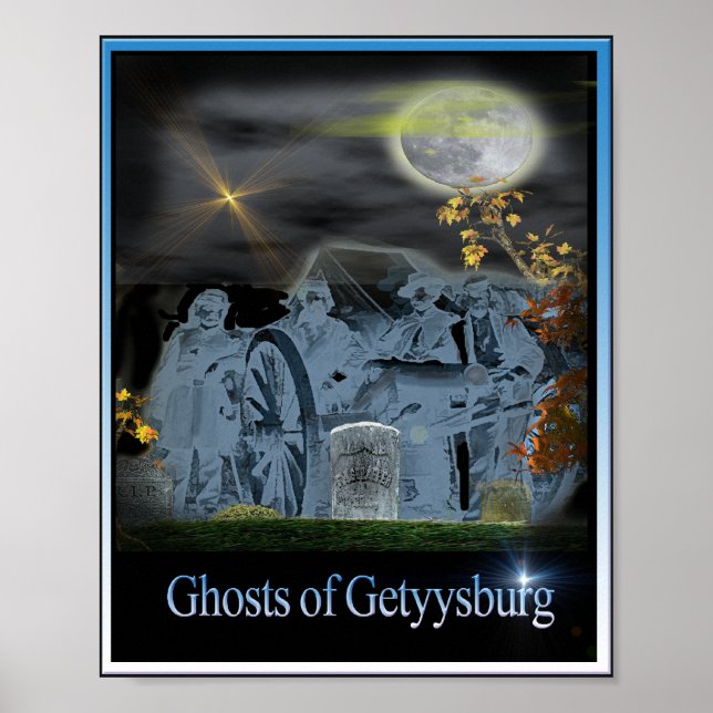 Poster fantasmas de Gettysburgh (Frente)