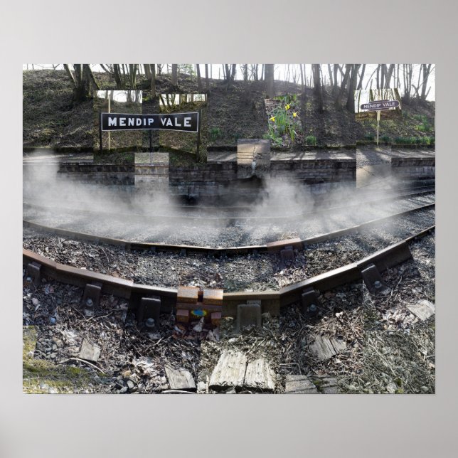 Poster Fantasmas de uma ferrovia (Frente)