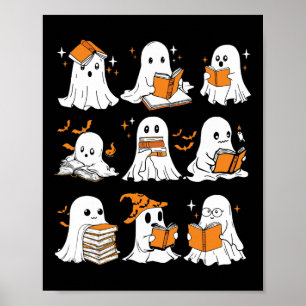 Poster Fantasmas Lendo Livros Adolescentes Books Books Ha