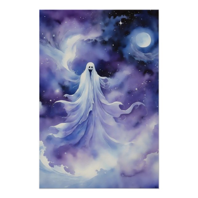 Póster Fantasmo Celestial - Fantasma Enigmático (Frente)