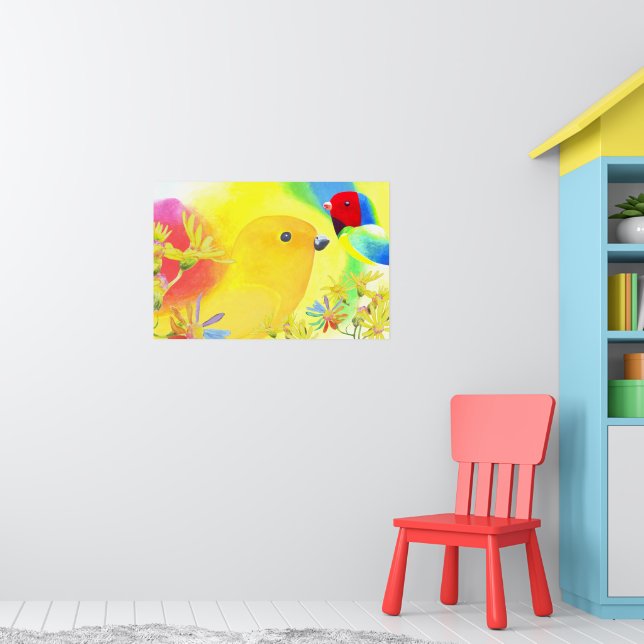 Poster Fantastical Birds (Berçário 1)