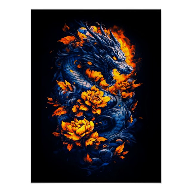 Póster Fantástico Dragon Poster (Frente)