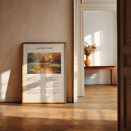 Poster Fantástico Grace Vintage Mínima Arte de Muro do Hy