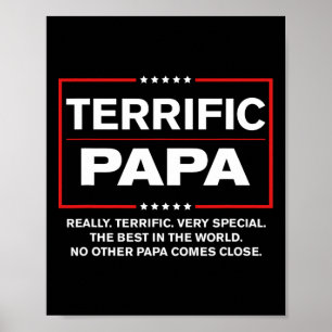 Poster Fantástico Papa - Engraçado Donald Trump Melhor Pa