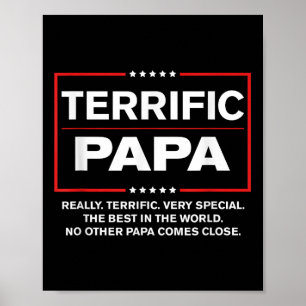 Poster Fantástico Papa - Engraçado Donald Trump Melhor Pa