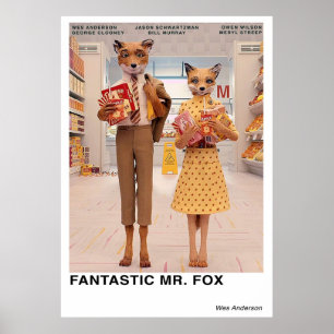 Poster Fantástico Sr. Fox