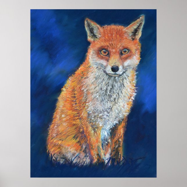 Póster Fantástico Sr. Fox (Frente)