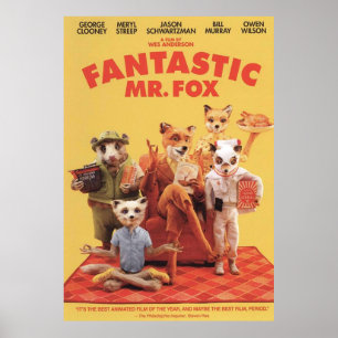 Poster Fantástico Sr. Fox