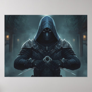 Poster Fantasy Art: “The Whisperer of Arcane Shadows”