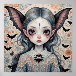 Poster Fantasy Bat Girl