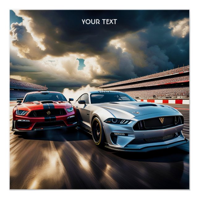 Póster Fantasy - Bonita Vivid Cars Big Race (Frente)