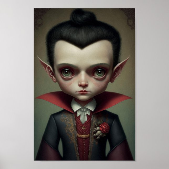 Poster Fantasy - Bonitinho Vampiro (Frente)