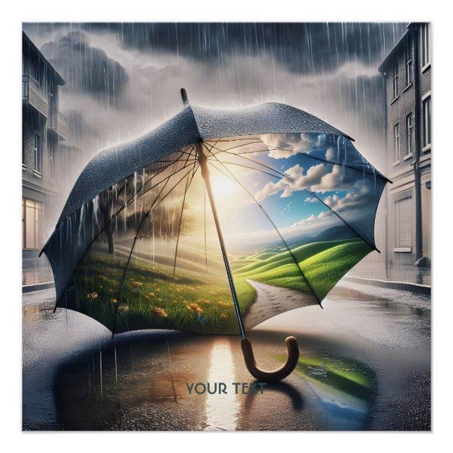 Póster Fantasy Cuja Chuva Chuva Cheia Sol (Frente)