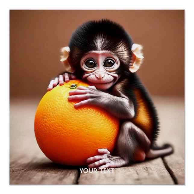 Póster Fantasy Cujo Macaco É Laranja (Frente)