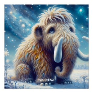 Póster Fantasy Curiosa Mammoth Winter