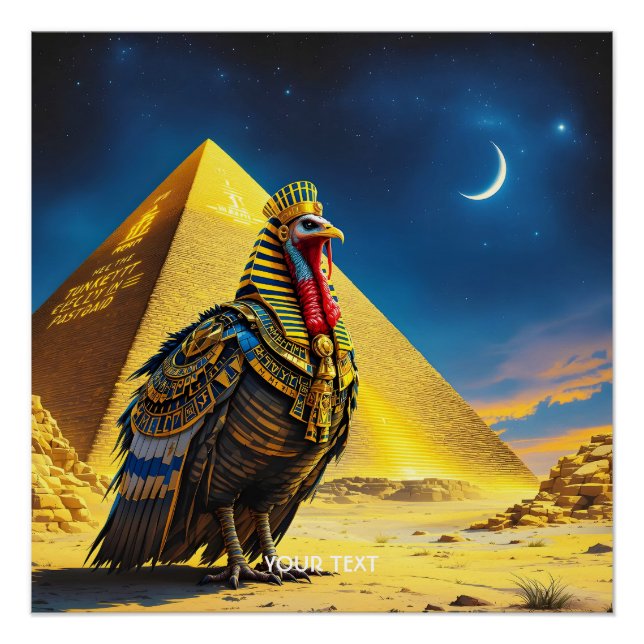 Póster Fantasy Cute Desert Pharaoh Turquia (Frente)