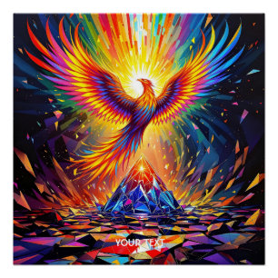 Póster Fantasy Cute Prism Ascensão Phoenix