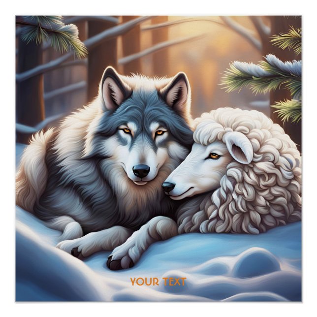 Póster Fantasy Cute Vivid Shewf Winter (Frente)