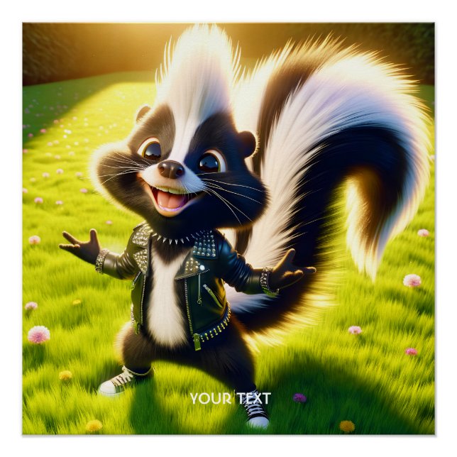 Póster Fantasy - Estilo de Punk de Skunk (Frente)