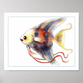 Póster Fantasy Fish Poster: Angelica