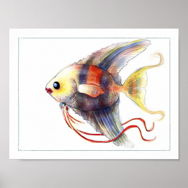 Póster Fantasy Fish Poster: Angelica (Frente)