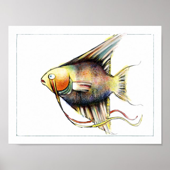 Poster Fantasy Fish Poster: Angelo (Frente)