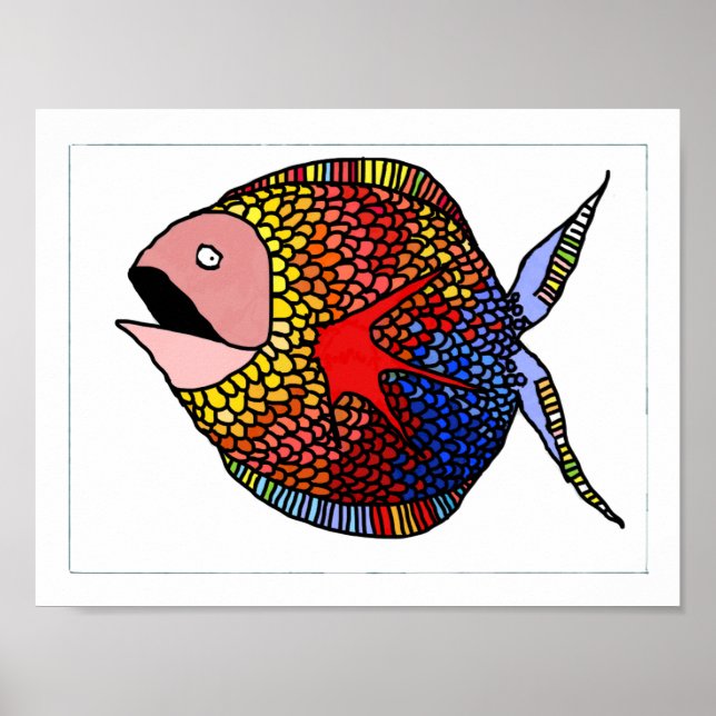 Póster Fantasy Fish Poster: Stain (Frente)