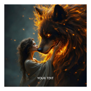 Póster Fantasy, Fogueira Fogueira