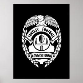 Poster Fantasy Football Comissário