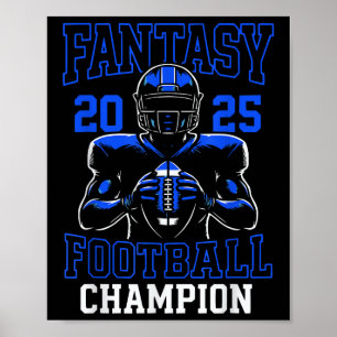 Poster Fantasy Futebol Champion 2025