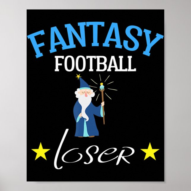 Poster Fantasy Futebol Perdido Fantasy Futebol Tee (Frente)